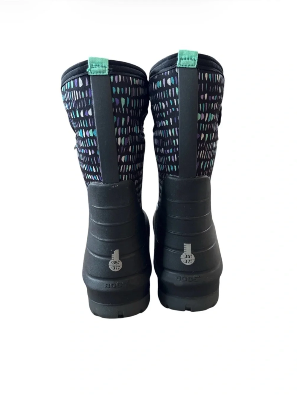 BOGS Neo-Classic‎ Twinkle Boots Youth 6 (EU 39) Black/Purple/Green